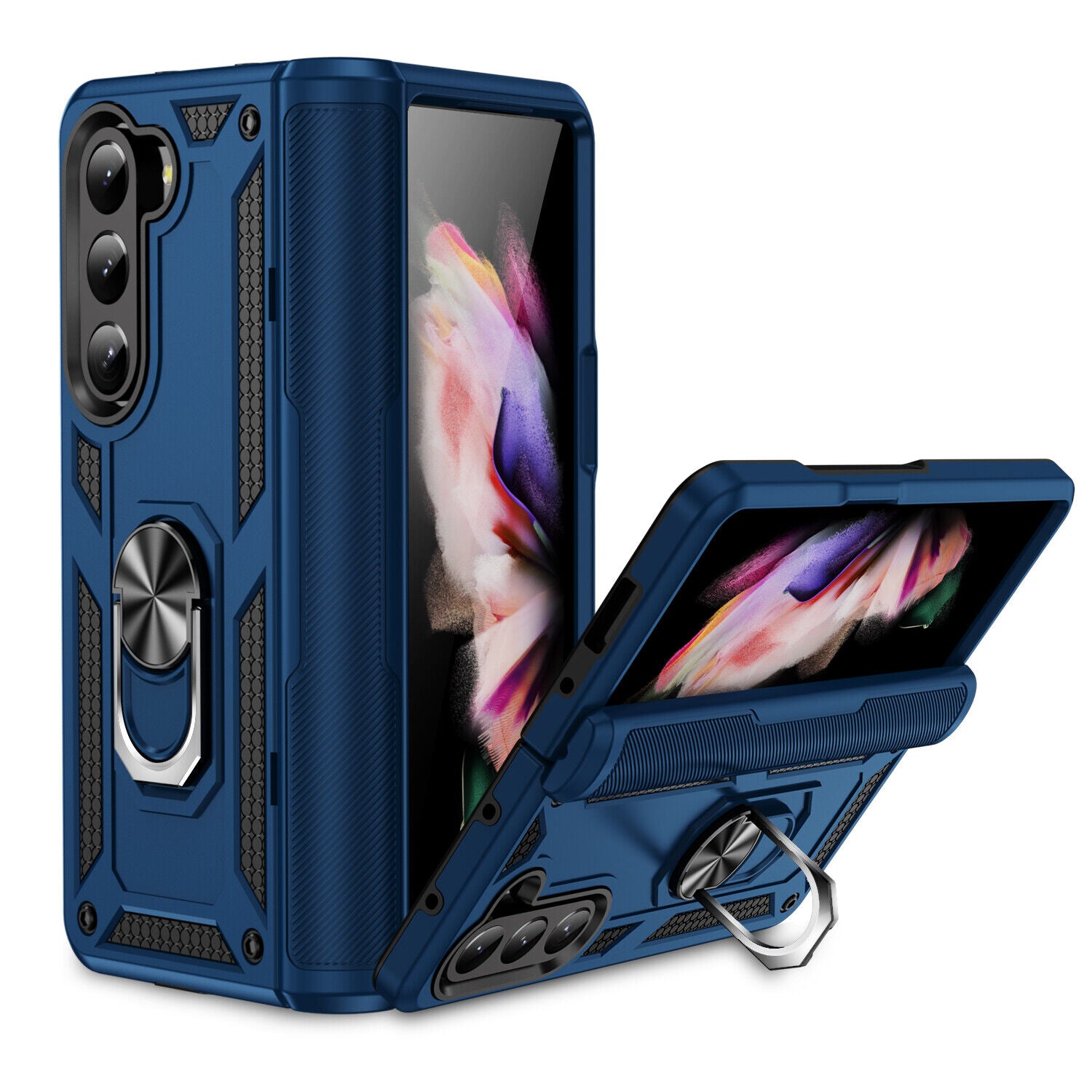 Coque hybride Ring pour Samsung Galaxy Z Fold 6 5G Coque hybride Ring pour Samsung Galaxy Z Fold 6 5G